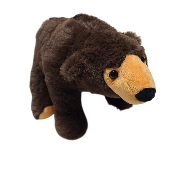 Plush Parade Griswold 13" Grizzly Bear Stuffed Animal - Picture 1 of 13